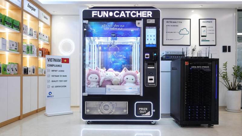 Vietnam Mandates VNIoT-Gov Access for IoT Claw Machines