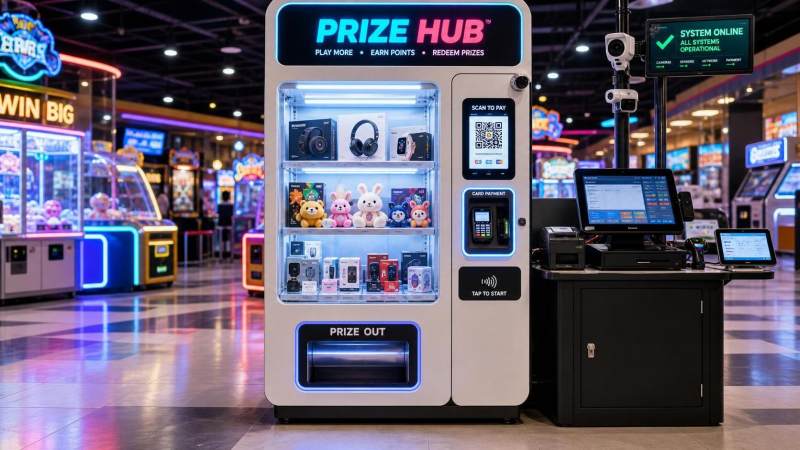 Cashless Prize Dispensing Systems for Arcades: Setup Options, POS Integration, and Fraud Risks