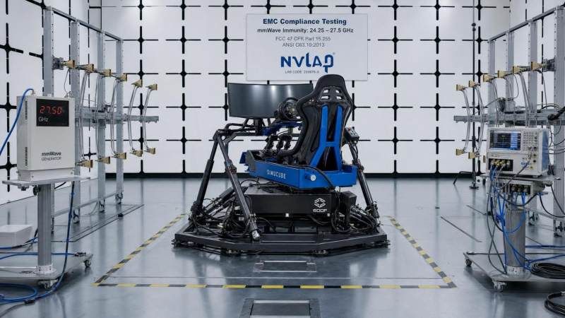 FCC Adds mmWave EMC Check for 6-DOF Racing Simulators