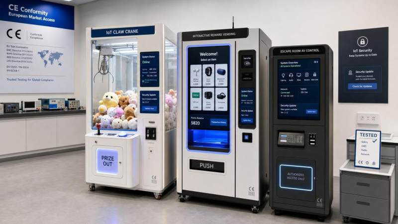 EU CE Rule Adds EN 303 645:2025 for IoT Amusement Devices