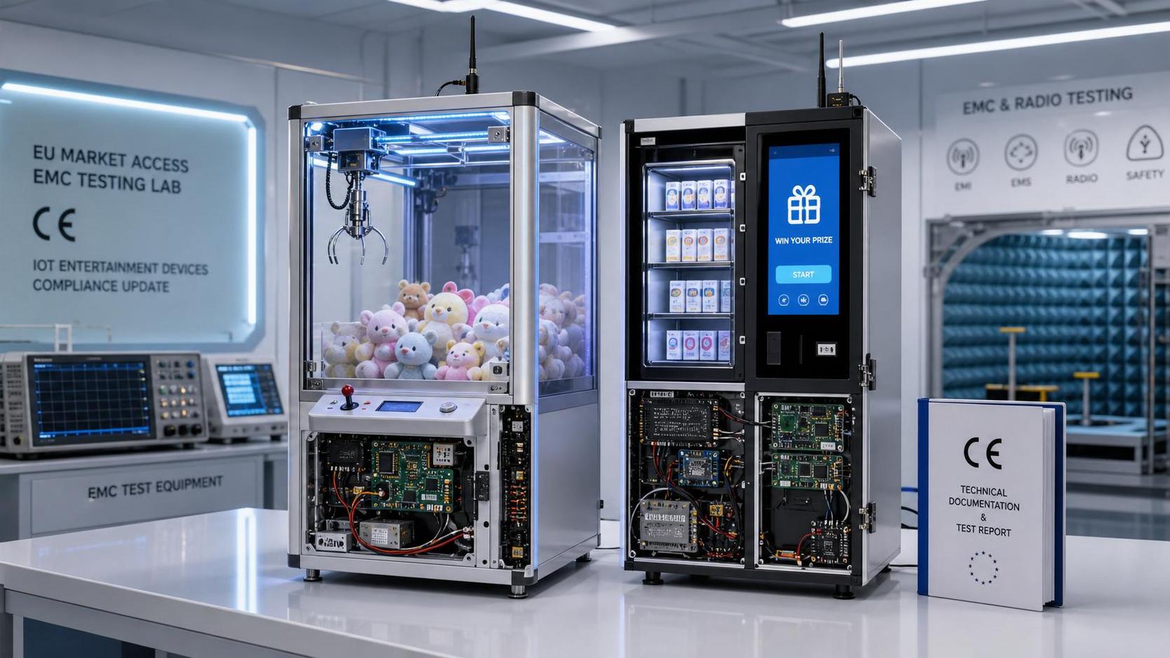EU CE Rule Updates EMC Standard for IoT Amusement Devices