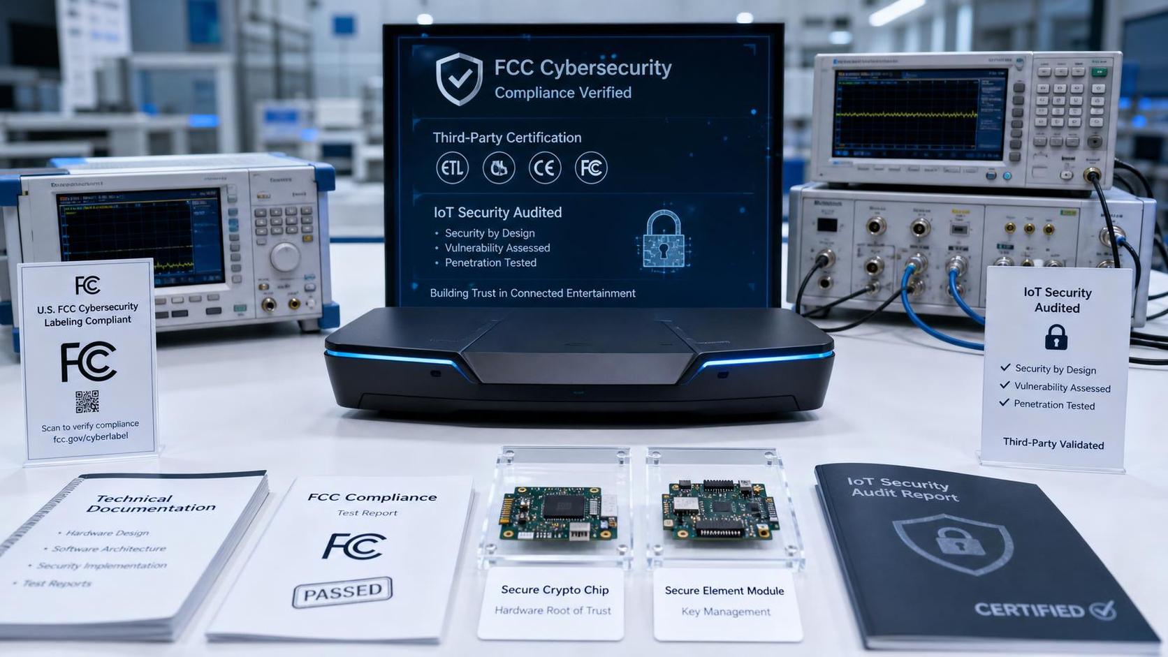 FCC Expands IoT Security Labels to Connected Entertainment Devices