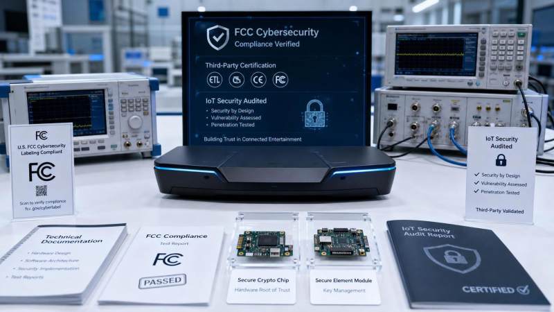 FCC Expands IoT Security Labels to Connected Entertainment Devices