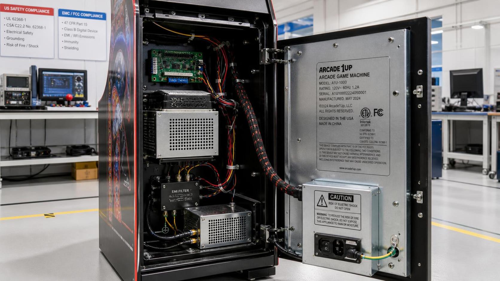Arcade Equipment Compliance in the USA: Key Safety, FCC, and State Rules
