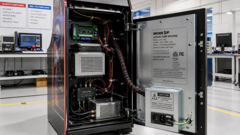 Arcade Equipment Compliance in the USA: Key Safety, FCC, and State Rules