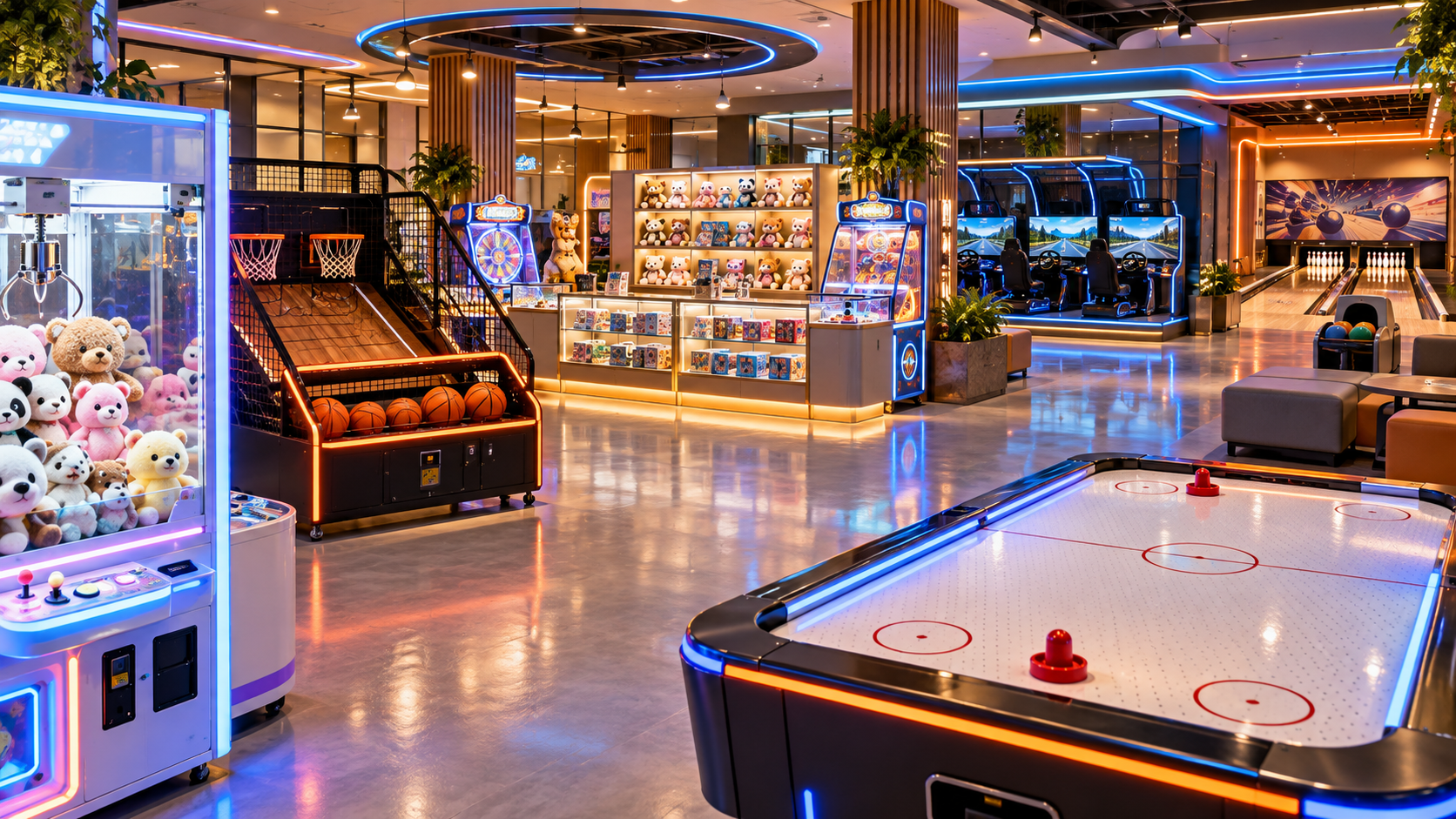 What Equipment Mix Works Best for a Family Entertainment Center?