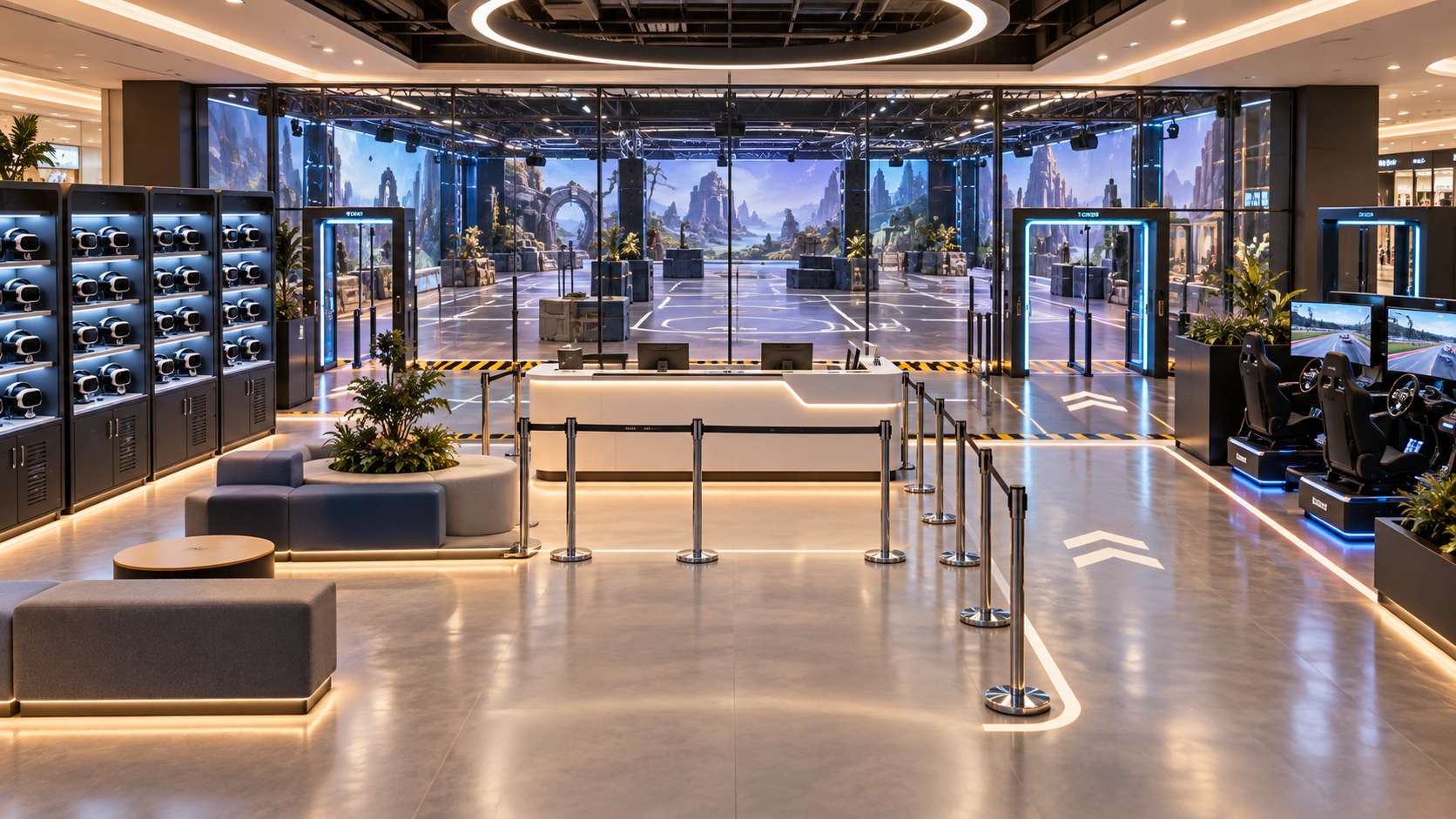 Designing a Mall VR Venue: Layout, Throughput, Safety, and Revenue Factors