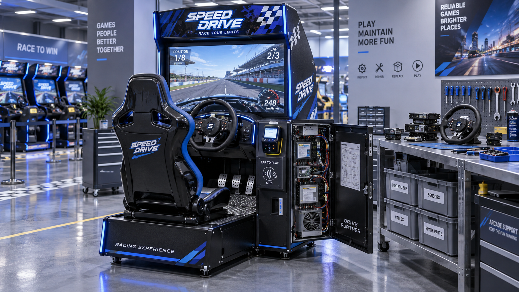 Comparing Commercial Arcade Equipment Suppliers: Upfront vs. Lifetime Costs