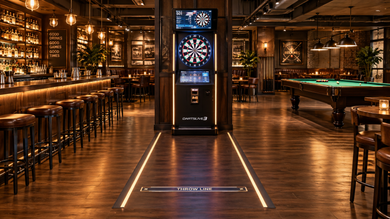 Networked Pub Games for Bars: Comparing Space, Fees, and League Features