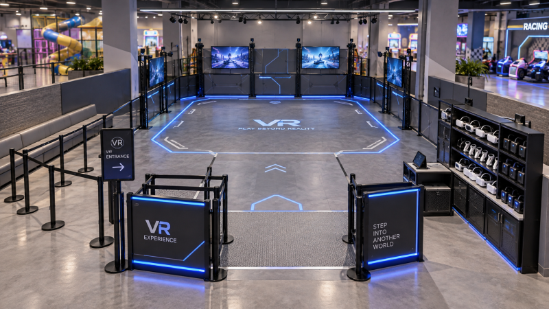 Commercial VR Entertainment for FECs: Startup Costs and Break-Even