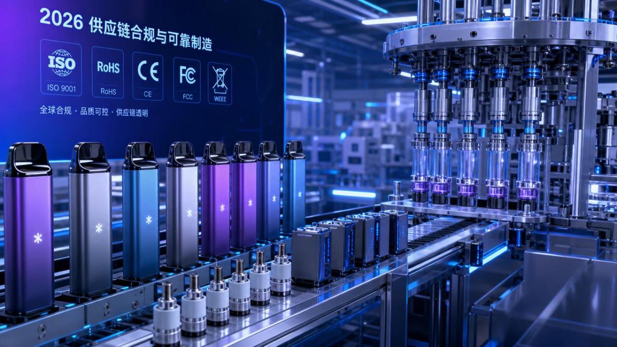 Vape Industry Trends Shaping 2026 Supply Chains Vape Industry Trends Shaping 2026 Supply Chains