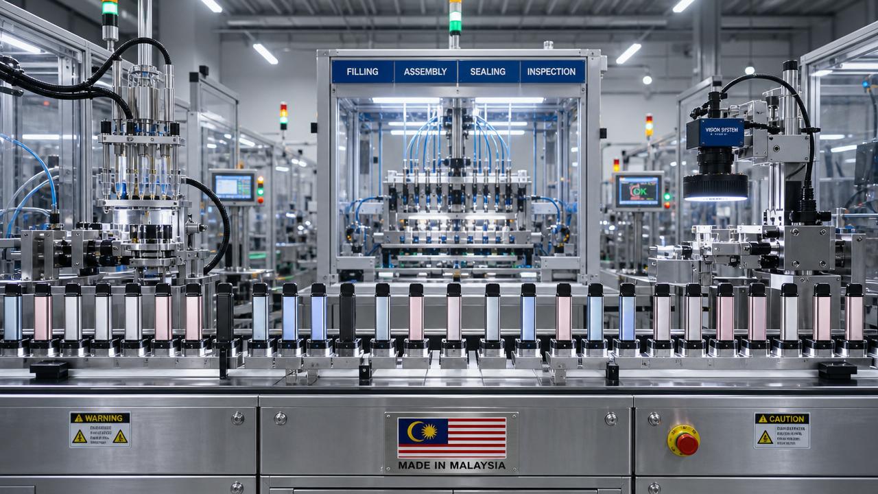 How Automated Vape Assembly Lines in Malaysia Cut Unit Costs