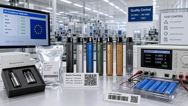Vape OEM Europe: 2026 Compliance and Margin Trends to Watch Vape OEM Europe: 2026 Compliance and Margin Trends to Watch
