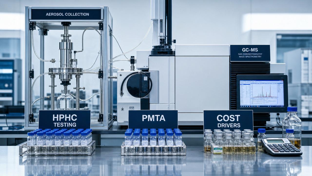HPHC Testing for PMTA: Key Methods and Cost Drivers