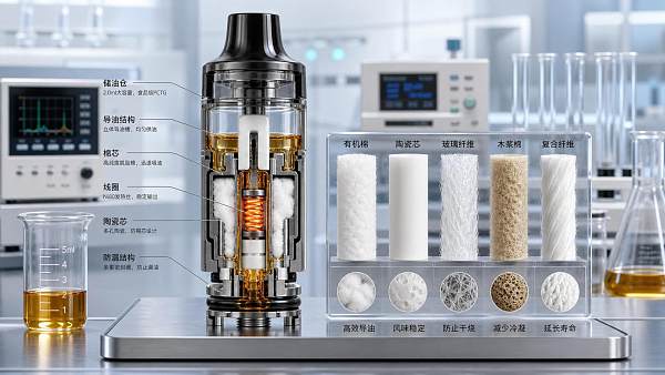 How E-Liquid Wicking Materials Affect Flavor, Leaks, and Coil Life