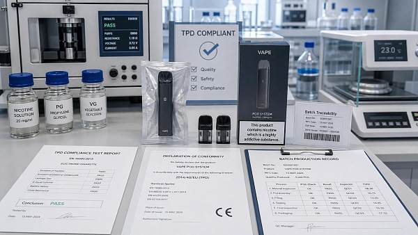 TPD Compliance Checklist for Vape Products in 2026