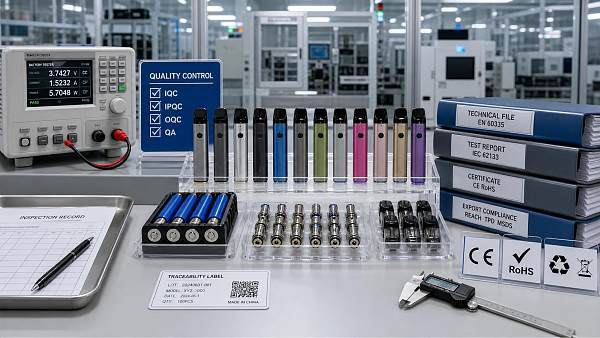 Vape Device Quality Systems Compliance Checklist for 2026