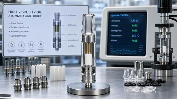 How to Choose a Thick Oil Vaporizer Cartridge for Stable Output