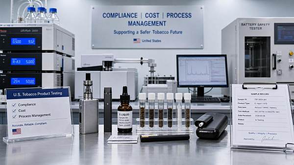 Tobacco Product Testing USA: Costs, Timelines, and Lab Scope