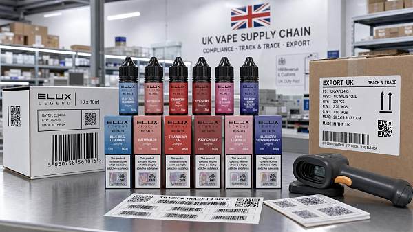 UK to Launch Vaping Tax Stamps in September