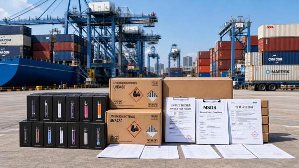 Shenzhen Port Requires UN38.3 Uploads for Vape Exports