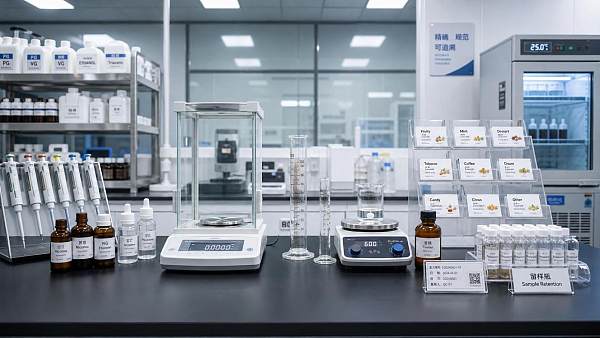 E-Liquid Formulation Lab Setup: Core Equipment and Workflow