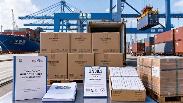 Shenzhen Port Starts New E-Cigarette Export Pre-Filing Rule