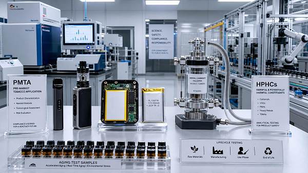 FDA PMTA Update Adds Lifecycle Aerosol HPHCs Testing