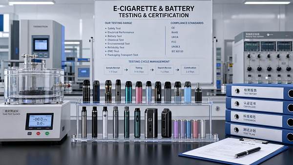 How to Compare Vape Certification Body Testing Scope and Turnaround
