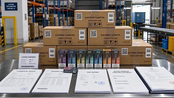 Vape Export Documentation Checklist for Faster Customs Clearance