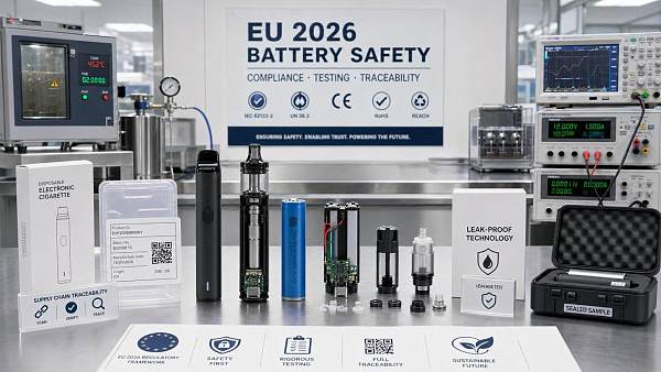 Vape Battery Safety Europe: Key 2026 Compliance Risks