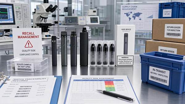 When to Hire a Vape Recall Management Consultant