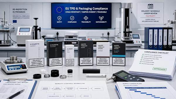 EU TPD Draft Revision Ties Packaging to EN13827:2026