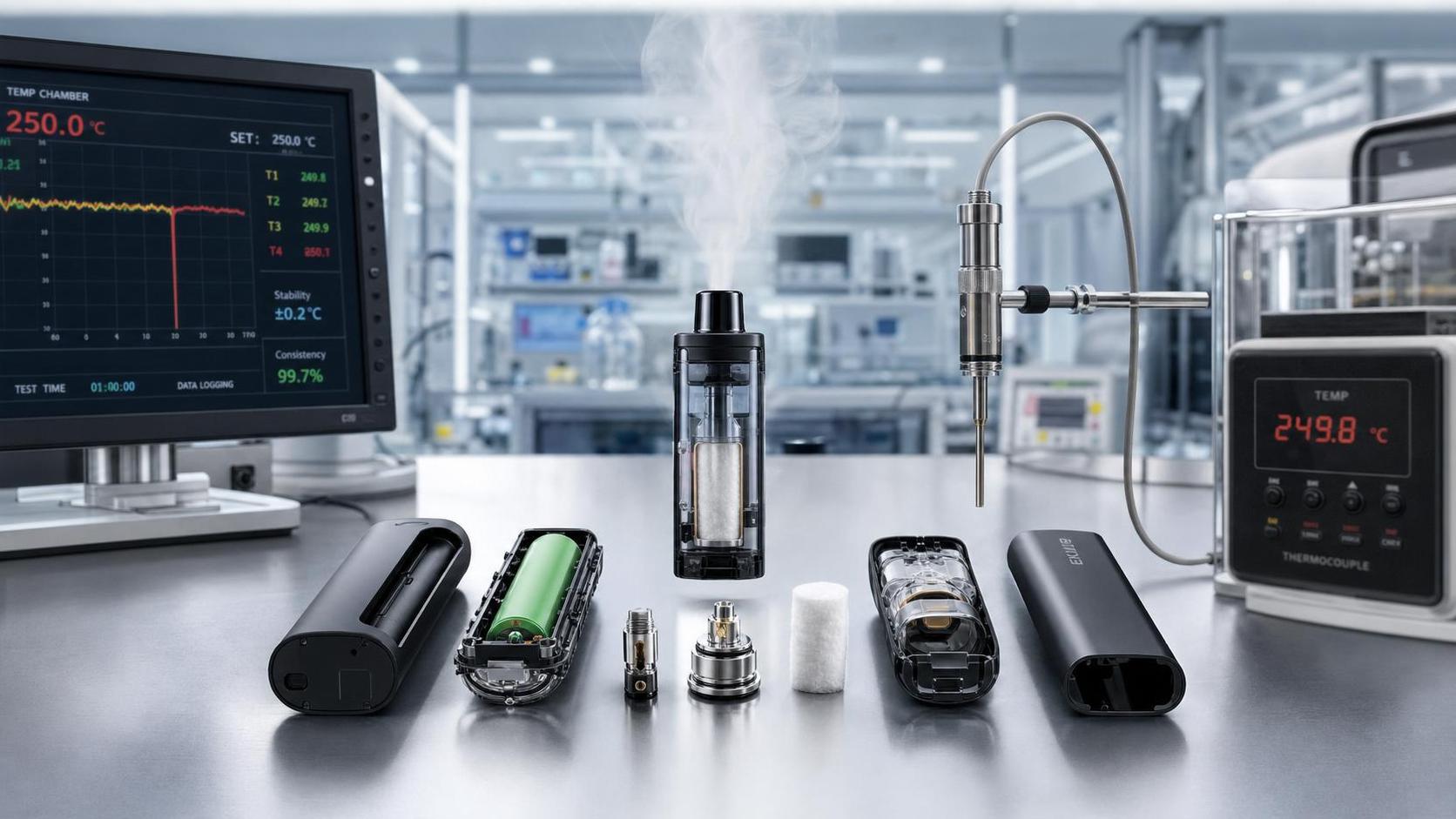 Vape Thermal Stability: How Heat Affects Aerosol Consistency