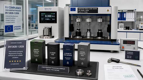 EU TPD Draft Tightens Child-Resistant Packaging Tests