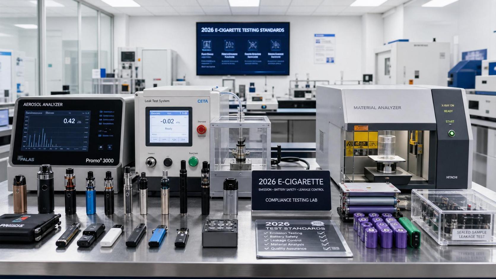 Vape Industry Testing Standards: Key Compliance Checks in 2026