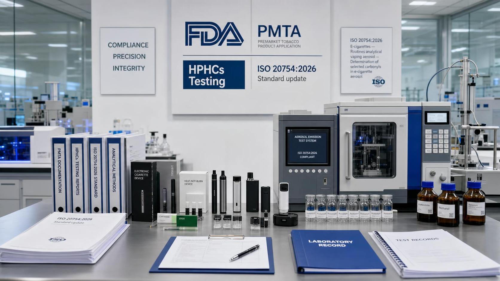 FDA PMTA Guide Shifts HPHCs Testing to ISO 20754:2026