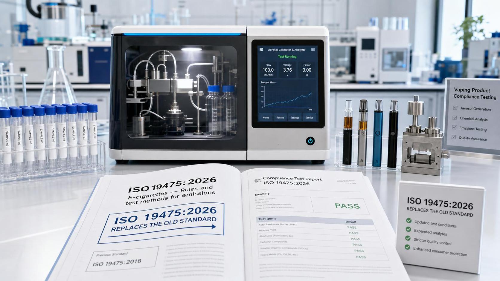 FDA PMTA Update Mandates ISO 19475:2026 for HPHCs