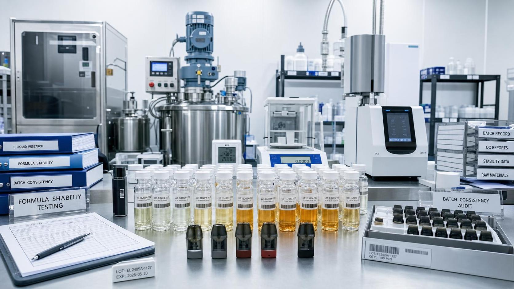 How to Evaluate an E-Liquid Formulation Technology Supplier for Stability and Compliance