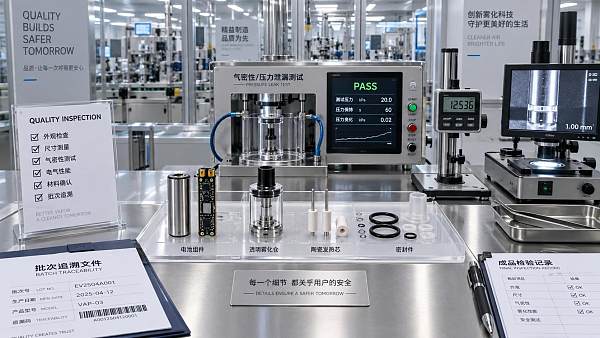 What should a vape risk management supplier audit verify?