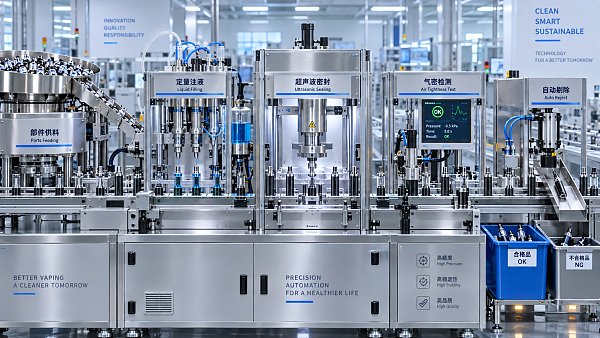 What drives the cost of an automated vape assembly line?