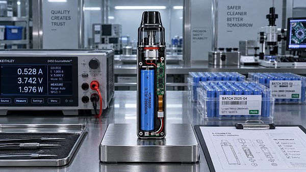 How to Reduce Lithium Battery Short-Circuit Risks in Vape Devices