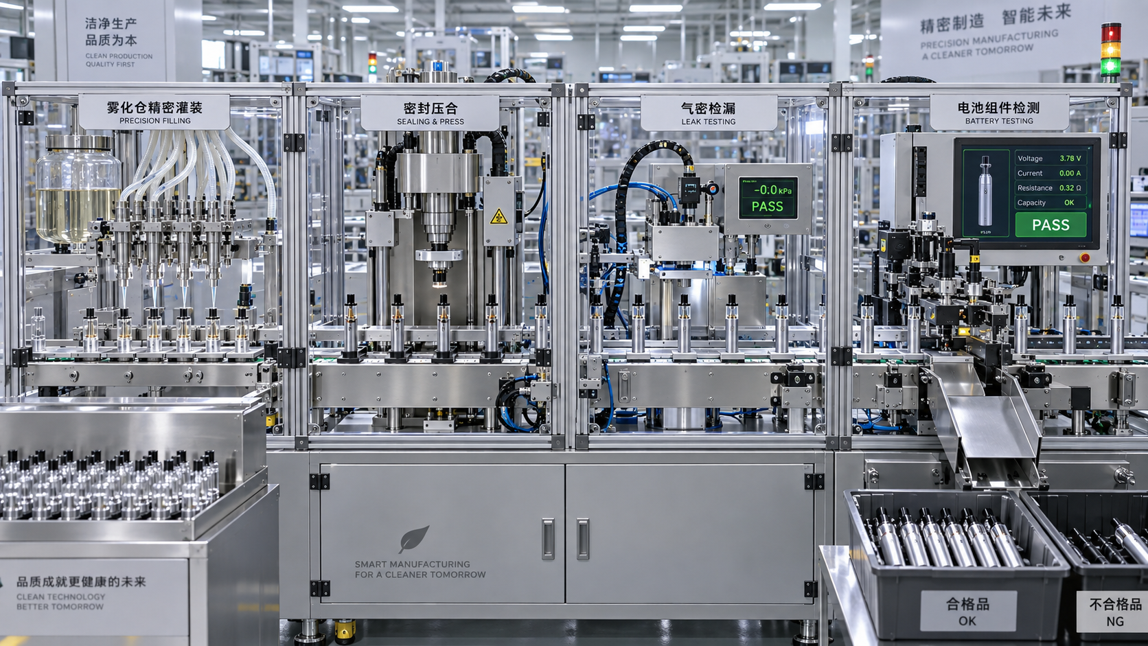 What to Check Before Buying an Automated Vape Assembly Line