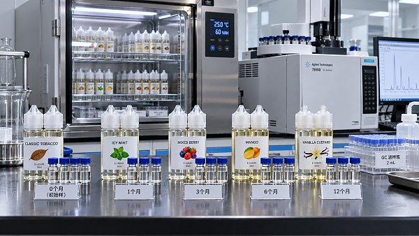 How to test vape flavor stability to establish e-liquid shelf life