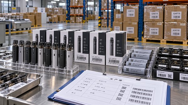How vape traceability in the USA helps identify affected batches during a recall