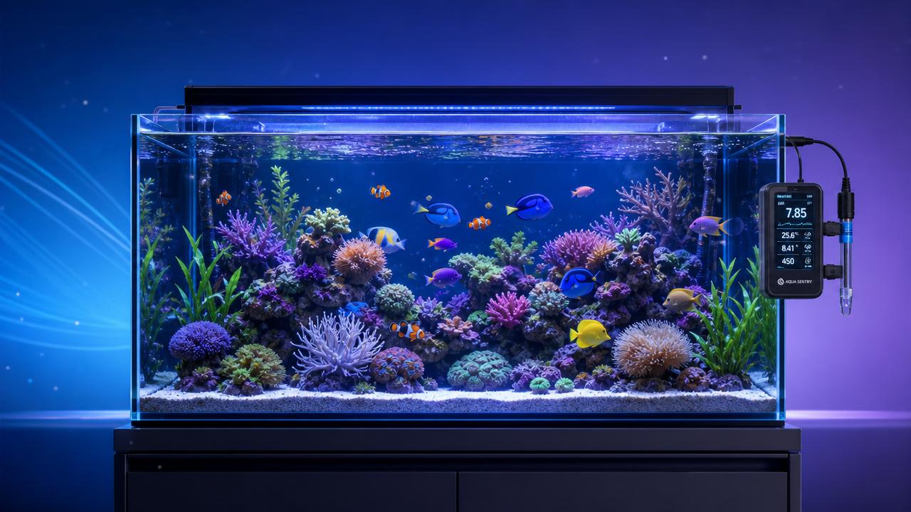 Smart aquarium monitoring can catch problems early Smart aquarium monitoring can catch problems early