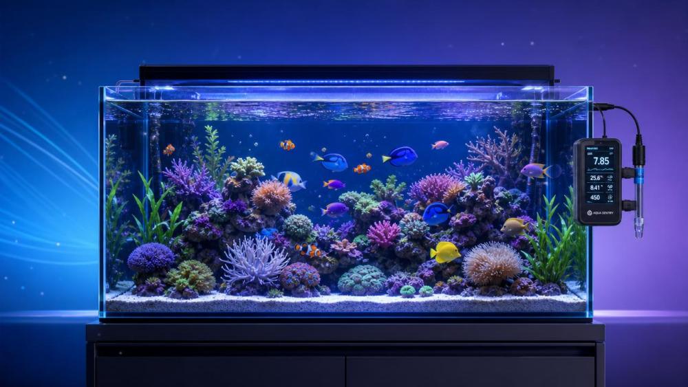 Smart aquarium monitoring can catch problems early Smart aquarium monitoring can catch problems early