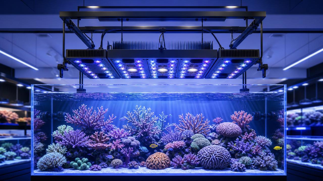 Marine LED Lighting: How to Compare PAR, Spectrum, and Power Use Marine LED Lighting: How to Compare PAR, Spectrum, and Power Use
