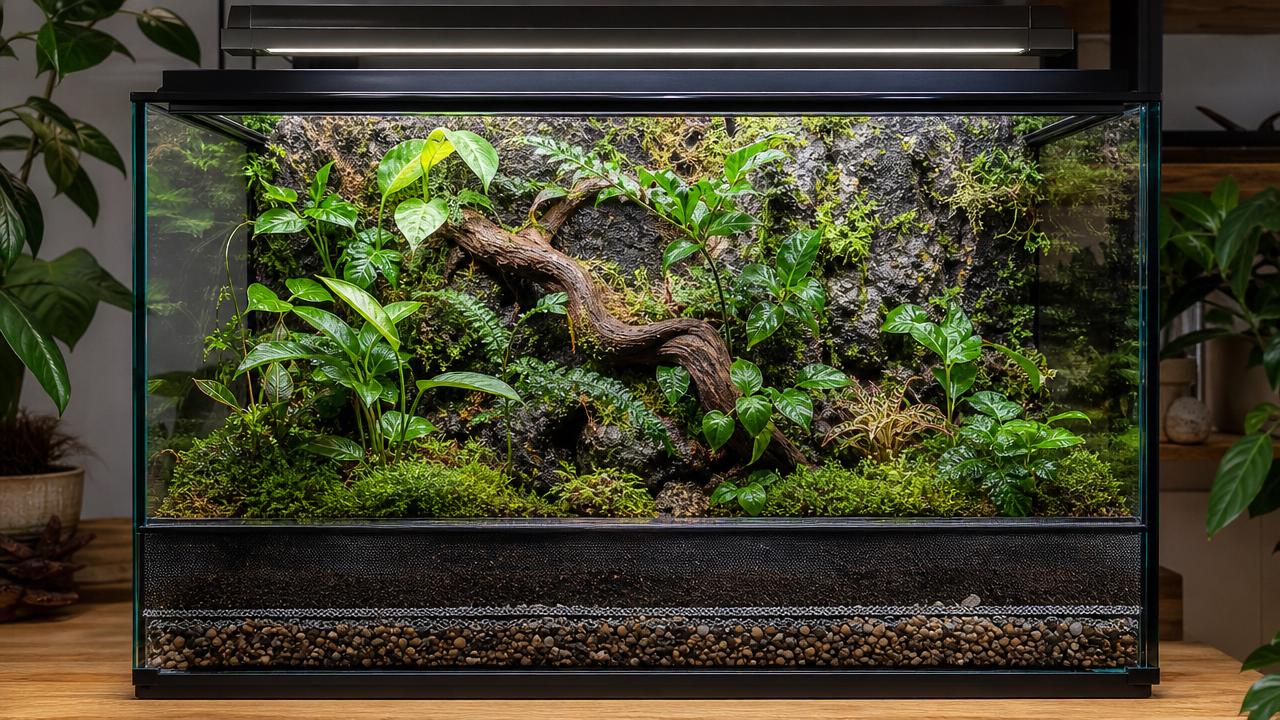 Bioactive Vivariums Setup Guide: Balancing Moisture, Drainage, and Light Bioactive Vivariums Setup Guide: Balancing Moisture, Drainage, and Light