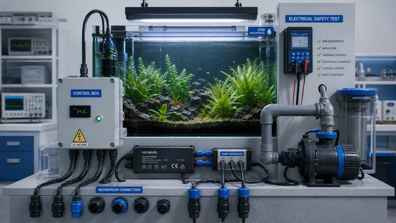 Aquarium Electrical Safety Engineering: Common Design Risks and Compliance Checks Aquarium Electrical Safety Engineering: Common Design Risks and Compliance Checks